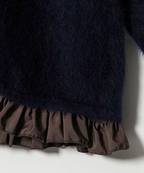 UNITED ARROWS / ユナイテッドアローズ カーディガン・ボレロ | フォックスカシミヤ フリルコンビ カーディガン | 詳細24
