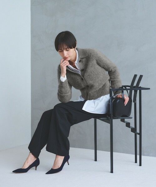 UNITED ARROWS / ユナイテッドアローズ カーディガン・ボレロ | フォックスカシミヤ ニットポロ カーディガン | 詳細2