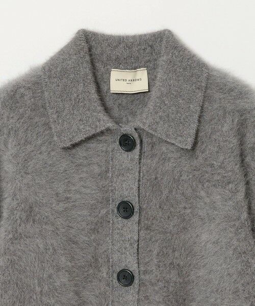 UNITED ARROWS / ユナイテッドアローズ カーディガン・ボレロ | フォックスカシミヤ ニットポロ カーディガン | 詳細6