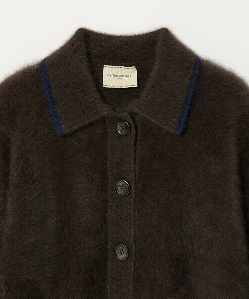 UNITED ARROWS / ユナイテッドアローズ カーディガン・ボレロ | フォックスカシミヤ ニットポロ カーディガン | 詳細14