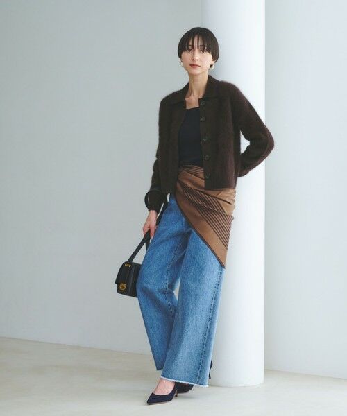 UNITED ARROWS / ユナイテッドアローズ カーディガン・ボレロ | フォックスカシミヤ ニットポロ カーディガン | 詳細10