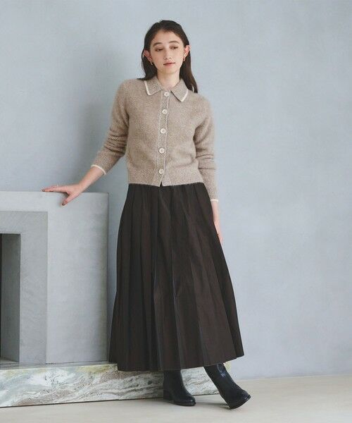 UNITED ARROWS / ユナイテッドアローズ カーディガン・ボレロ | フォックスカシミヤ ニットポロ カーディガン | 詳細21