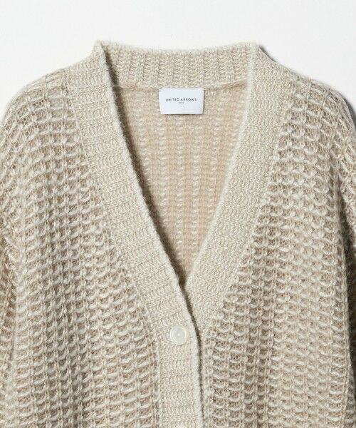 UNITED ARROWS / ユナイテッドアローズ カーディガン・ボレロ | カラーミックス インレイド カーディガン | 詳細9