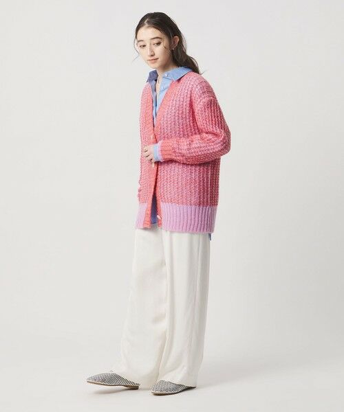 UNITED ARROWS / ユナイテッドアローズ カーディガン・ボレロ | カラーミックス インレイド カーディガン | 詳細13