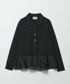 UNITED ARROWS / ユナイテッドアローズ カーディガン・ボレロ | レディー ポロコンビ  ロングスリーブニット