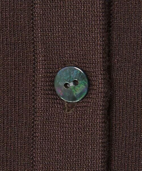 UNITED ARROWS / ユナイテッドアローズ カーディガン・ボレロ | レディー ポロコンビ  ロングスリーブニット | 詳細9