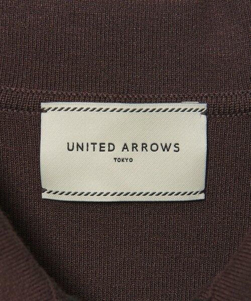 UNITED ARROWS / ユナイテッドアローズ カーディガン・ボレロ | レディー ポロコンビ  ロングスリーブニット | 詳細10