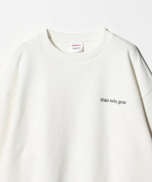 UNITED ARROWS / ユナイテッドアローズ Tシャツ | 【別注】＜HANDTEX＞メッセージ スウェット | 詳細5