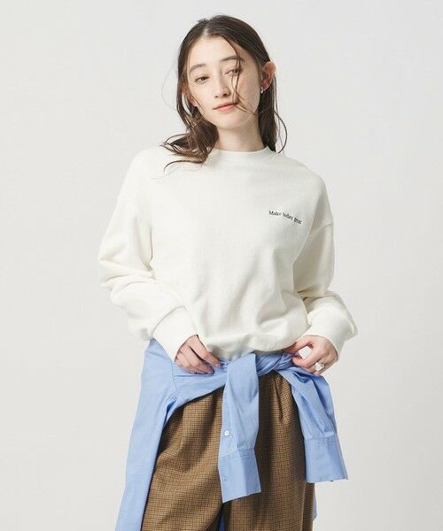 UNITED ARROWS / ユナイテッドアローズ Tシャツ | 【別注】＜HANDTEX＞メッセージ スウェット | 詳細1