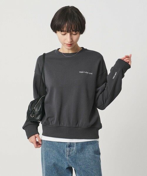 UNITED ARROWS / ユナイテッドアローズ Tシャツ | 【別注】＜HANDTEX＞メッセージ スウェット | 詳細10