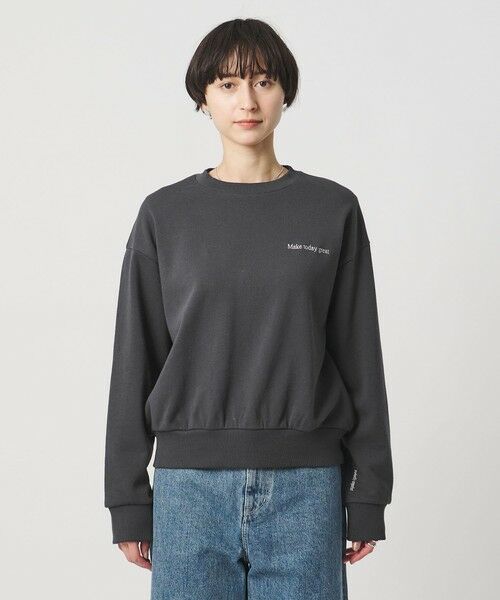 UNITED ARROWS / ユナイテッドアローズ Tシャツ | 【別注】＜HANDTEX＞メッセージ スウェット | 詳細13