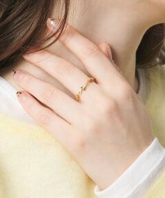 UNITED ARROWS / ユナイテッドアローズ リング | 【別注】＜PHILIPPE AUDIBERT＞MAXTON リング GD