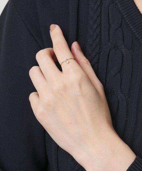 UNITED ARROWS / ユナイテッドアローズ リング | 【別注】＜les bonbon＞K10 ESSENCE リング | 詳細1