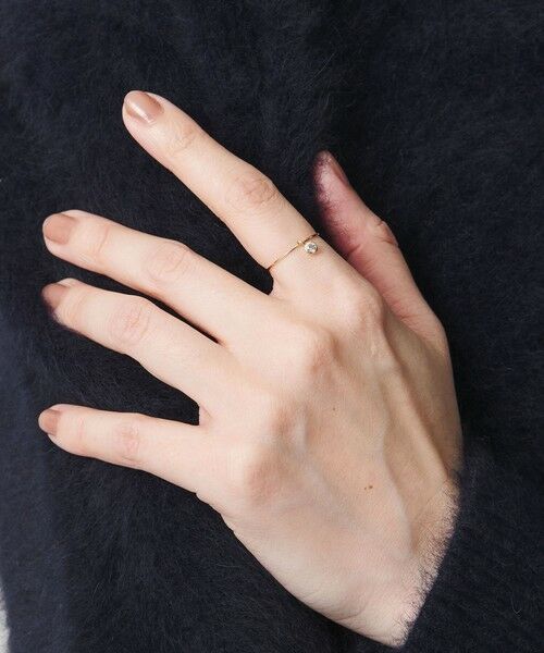 UNITED ARROWS / ユナイテッドアローズ リング | 【別注】＜les bonbon＞K10 ESSENCE リング | 詳細9