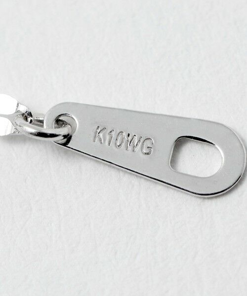 UNITED ARROWS / ユナイテッドアローズ ネックレス・ペンダント・チョーカー | ＜les bonbon＞W10K VICTRIA チェーンネックレス50 | 詳細4