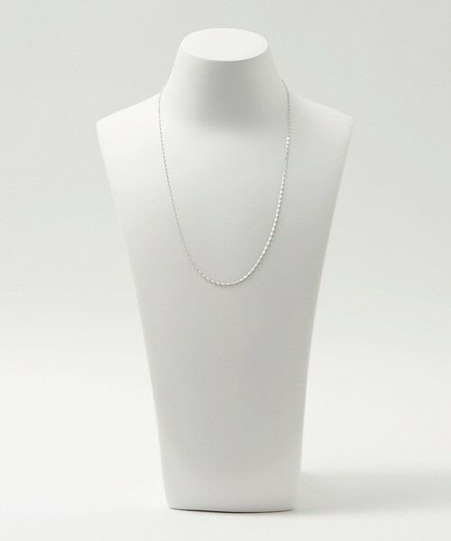 UNITED ARROWS / ユナイテッドアローズ ネックレス・ペンダント・チョーカー | ＜les bonbon＞W10K VICTRIA チェーンネックレス50 | 詳細6