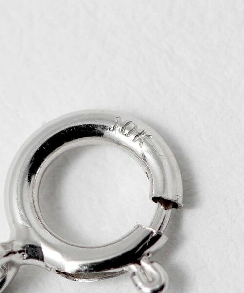 UNITED ARROWS / ユナイテッドアローズ ネックレス・ペンダント・チョーカー | ＜les bonbon＞W10K VICTRIA チェーンネックレス65 | 詳細4