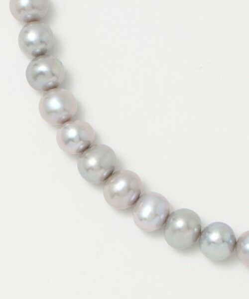 UNITED ARROWS / ユナイテッドアローズ ネックレス・ペンダント・チョーカー | ＜les bonbon＞lunelle GRAY パール ネックレス | 詳細2