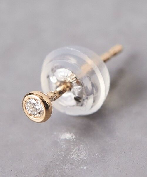 UNITED ARROWS / ユナイテッドアローズ ピアス・イヤリング | ＜les bonbon＞10K DIA ピアス | 詳細1