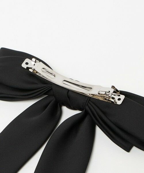 UNITED ARROWS / ユナイテッドアローズ カチューシャ・カチューム・その他 | ビジュー×サテン ナローリボン バレッタ | 詳細3