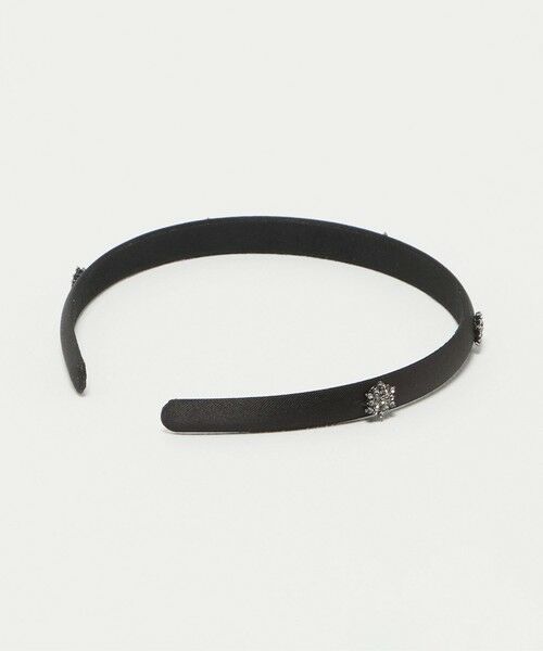 UNITED ARROWS / ユナイテッドアローズ カチューシャ・カチューム・その他 | ビジュー×サテン ヘッドバンド | 詳細2