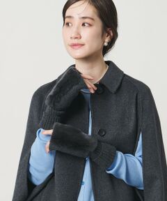 UNITED ARROWS / ユナイテッドアローズ 手袋 | レッキスラビットファー フィンガーレスグローブ