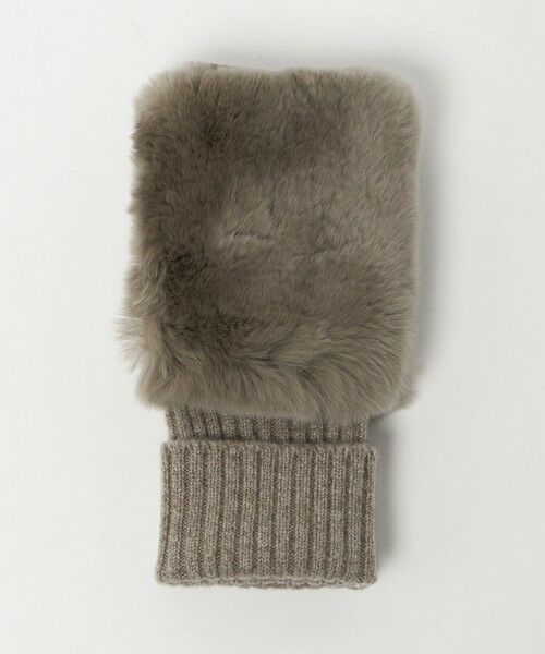 UNITED ARROWS / ユナイテッドアローズ 手袋 | レッキスラビットファー フィンガーレスグローブ | 詳細9