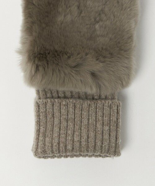 UNITED ARROWS / ユナイテッドアローズ 手袋 | レッキスラビットファー フィンガーレスグローブ | 詳細11