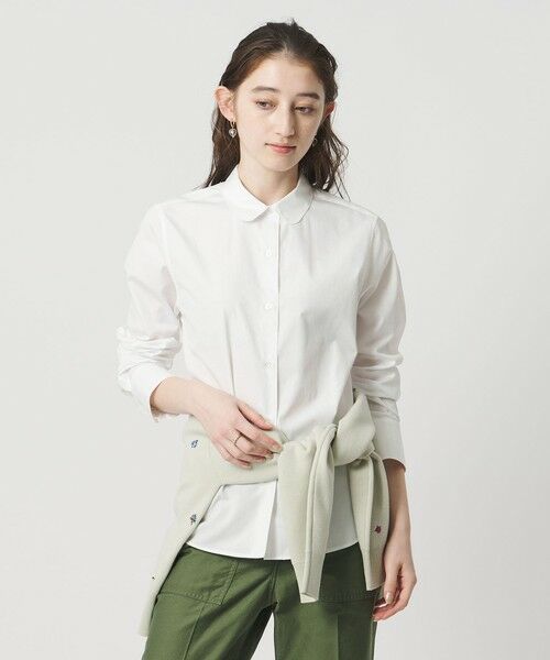 UNITED ARROWS / ユナイテッドアローズ シャツ・ブラウス | SOKTAS ラウンドカラー シャツ | 詳細1