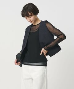 UNITED ARROWS / ユナイテッドアローズ カットソー | チュール ジャージー カットソー