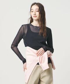 UNITED ARROWS / ユナイテッドアローズ カットソー | チュール ジャージー カットソー