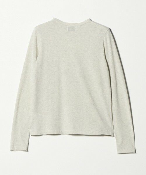 UNITED ARROWS / ユナイテッドアローズ カットソー | ラメ テンジク ロングスリーブ カットソー ‐ウォッシャブル‐ | 詳細4