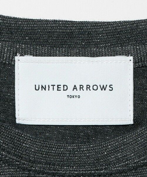 UNITED ARROWS / ユナイテッドアローズ カットソー | ラメ テンジク ロングスリーブ カットソー ‐ウォッシャブル‐ | 詳細11