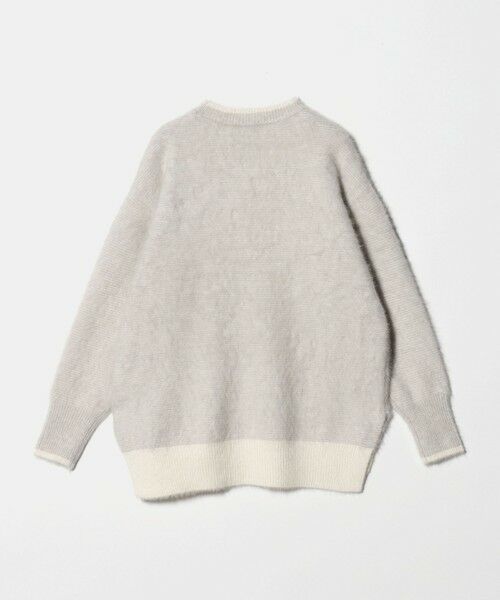 UNITED ARROWS / ユナイテッドアローズ ニット・セーター | フォックスカシミヤ バイカラー クルーネックニット | 詳細4