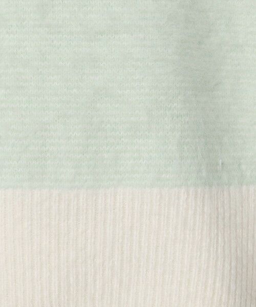 UNITED ARROWS / ユナイテッドアローズ ニット・セーター | フォックスカシミヤ バイカラー Vネックニット | 詳細3