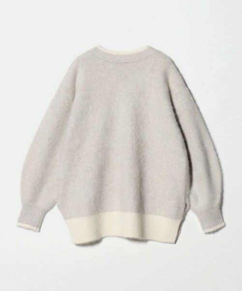 UNITED ARROWS / ユナイテッドアローズ ニット・セーター | フォックスカシミヤ バイカラー Vネックニット | 詳細4