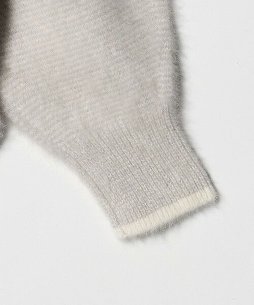 UNITED ARROWS / ユナイテッドアローズ ニット・セーター | フォックスカシミヤ バイカラー Vネックニット | 詳細6