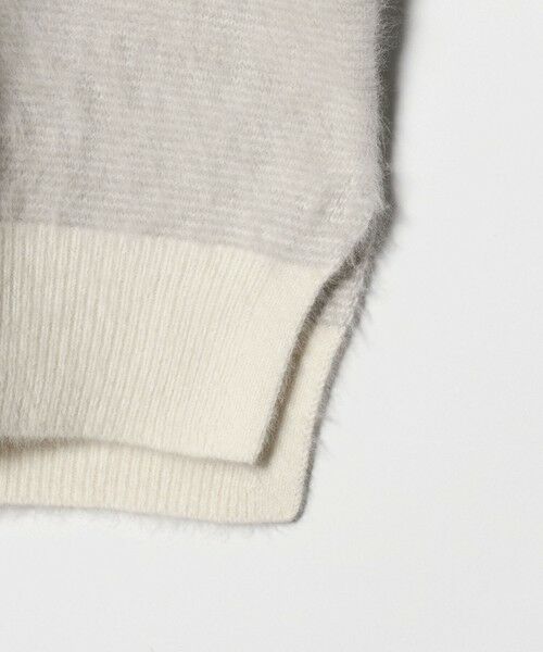 UNITED ARROWS / ユナイテッドアローズ ニット・セーター | フォックスカシミヤ バイカラー Vネックニット | 詳細7