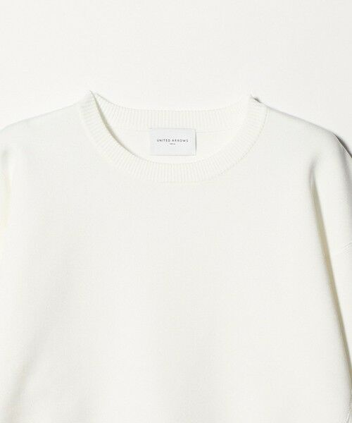 UNITED ARROWS / ユナイテッドアローズ ニット・セーター | スウェットライク クルーネックニット ‐ウォッシャブル‐ | 詳細5