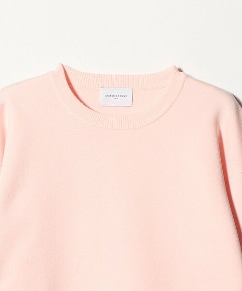 UNITED ARROWS / ユナイテッドアローズ ニット・セーター | スウェットライク クルーネックニット ‐ウォッシャブル‐ | 詳細5