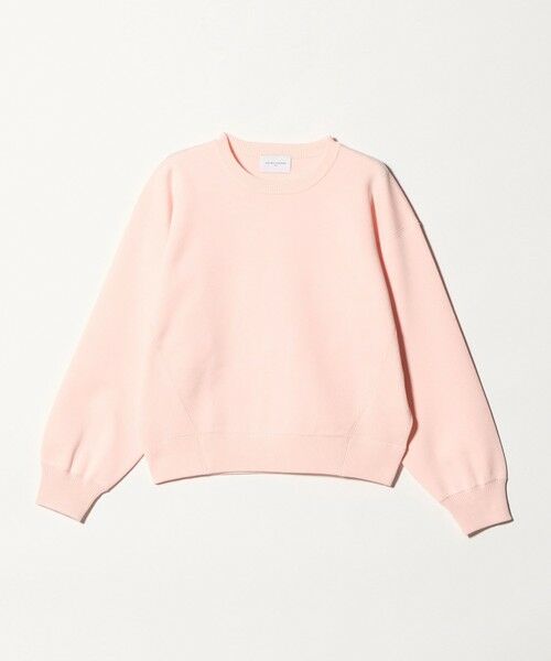 UNITED ARROWS / ユナイテッドアローズ ニット・セーター | スウェットライク クルーネックニット ‐ウォッシャブル‐（LT.PINK）