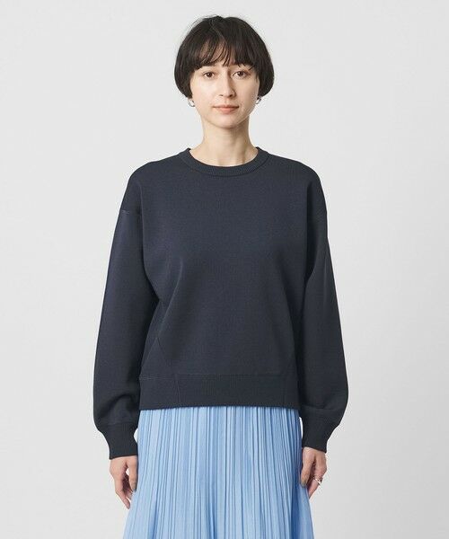 UNITED ARROWS / ユナイテッドアローズ ニット・セーター | スウェットライク クルーネックニット ‐ウォッシャブル‐ | 詳細13