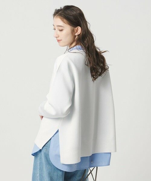 UNITED ARROWS / ユナイテッドアローズ ニット・セーター | スウェットライク スキッパーニット ‐ウォッシャブル‐ | 詳細2