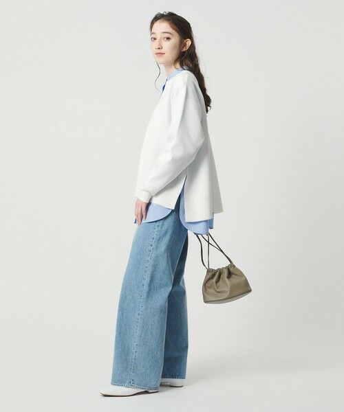 UNITED ARROWS / ユナイテッドアローズ ニット・セーター | スウェットライク スキッパーニット ‐ウォッシャブル‐ | 詳細4