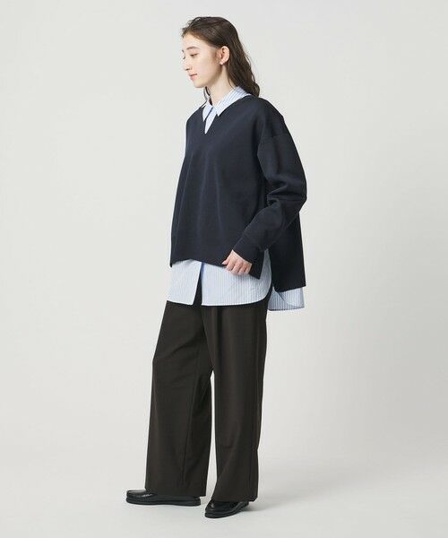 UNITED ARROWS / ユナイテッドアローズ ニット・セーター | スウェットライク スキッパーニット ‐ウォッシャブル‐ | 詳細17