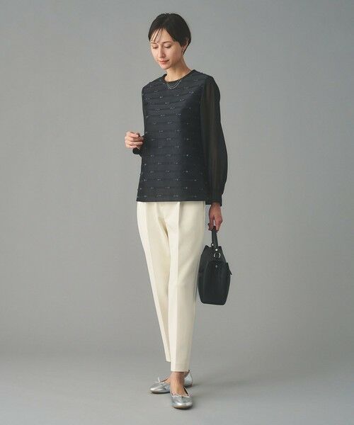 UNITED ARROWS / ユナイテッドアローズ その他パンツ | SPONGY タック テーパードパンツ | 詳細4