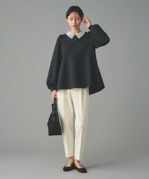 UNITED ARROWS / ユナイテッドアローズ その他パンツ | SPONGY タック テーパードパンツ | 詳細3