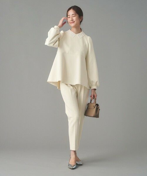 UNITED ARROWS / ユナイテッドアローズ その他パンツ | SPONGY タック テーパードパンツ | 詳細5