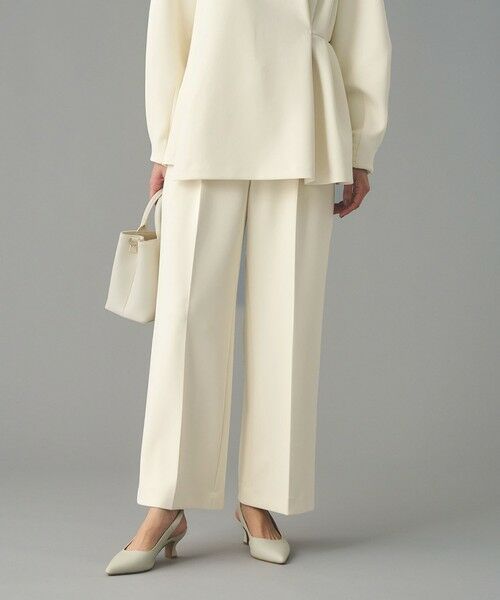 UNITED ARROWS / ユナイテッドアローズ スラックス・ドレスパンツ | SPONGY タック ワイドパンツ | 詳細2