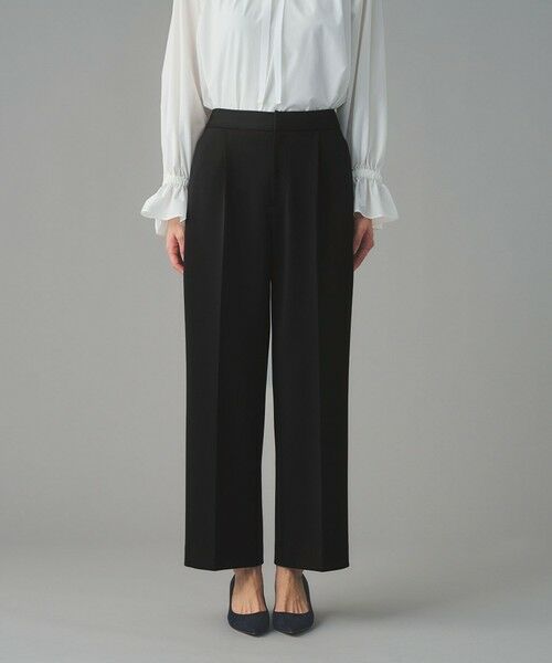 UNITED ARROWS / ユナイテッドアローズ スラックス・ドレスパンツ | SPONGY タック ワイドパンツ | 詳細19